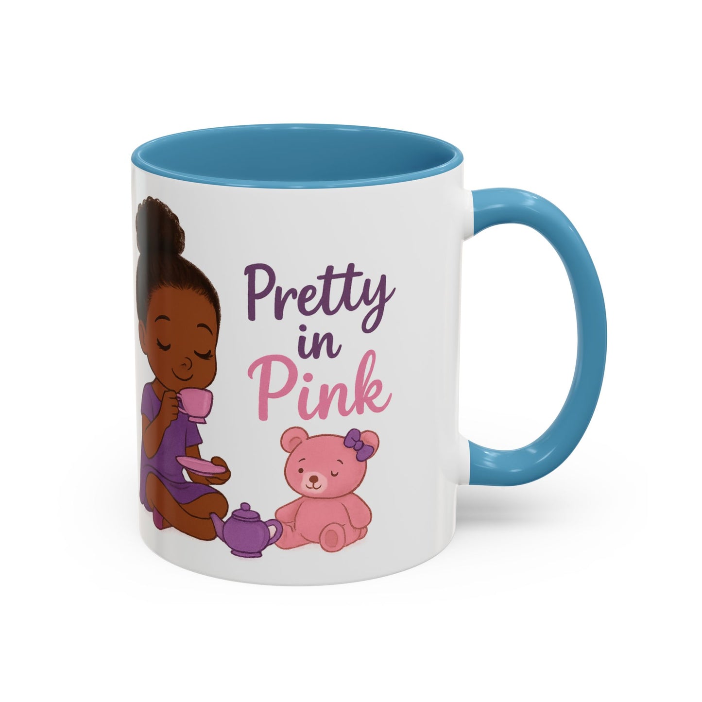 Mug - Girl First Tea Party Accent Coffee Mug (11, 15oz)