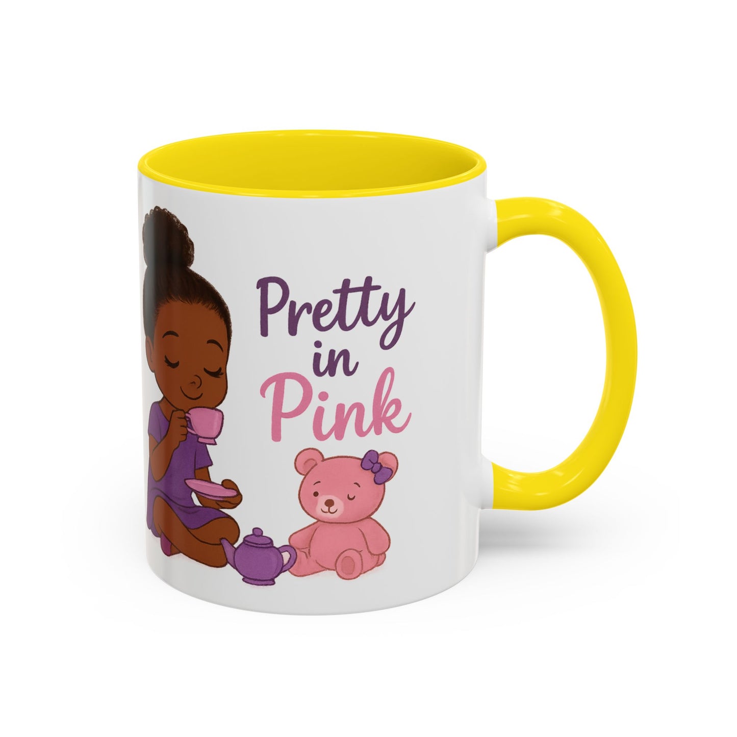 Mug - Girl First Tea Party Accent Coffee Mug (11, 15oz)