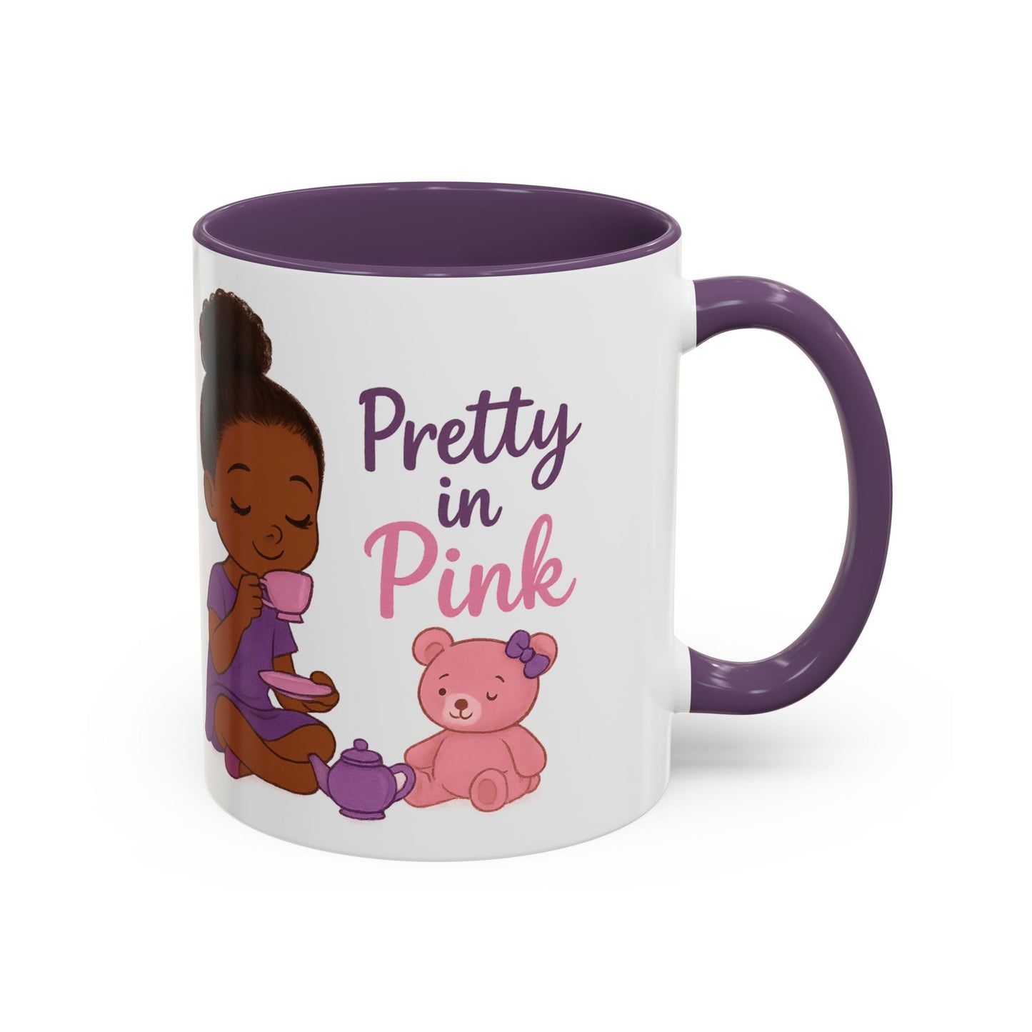 Mug - Girl First Tea Party Accent Coffee Mug (11, 15oz)
