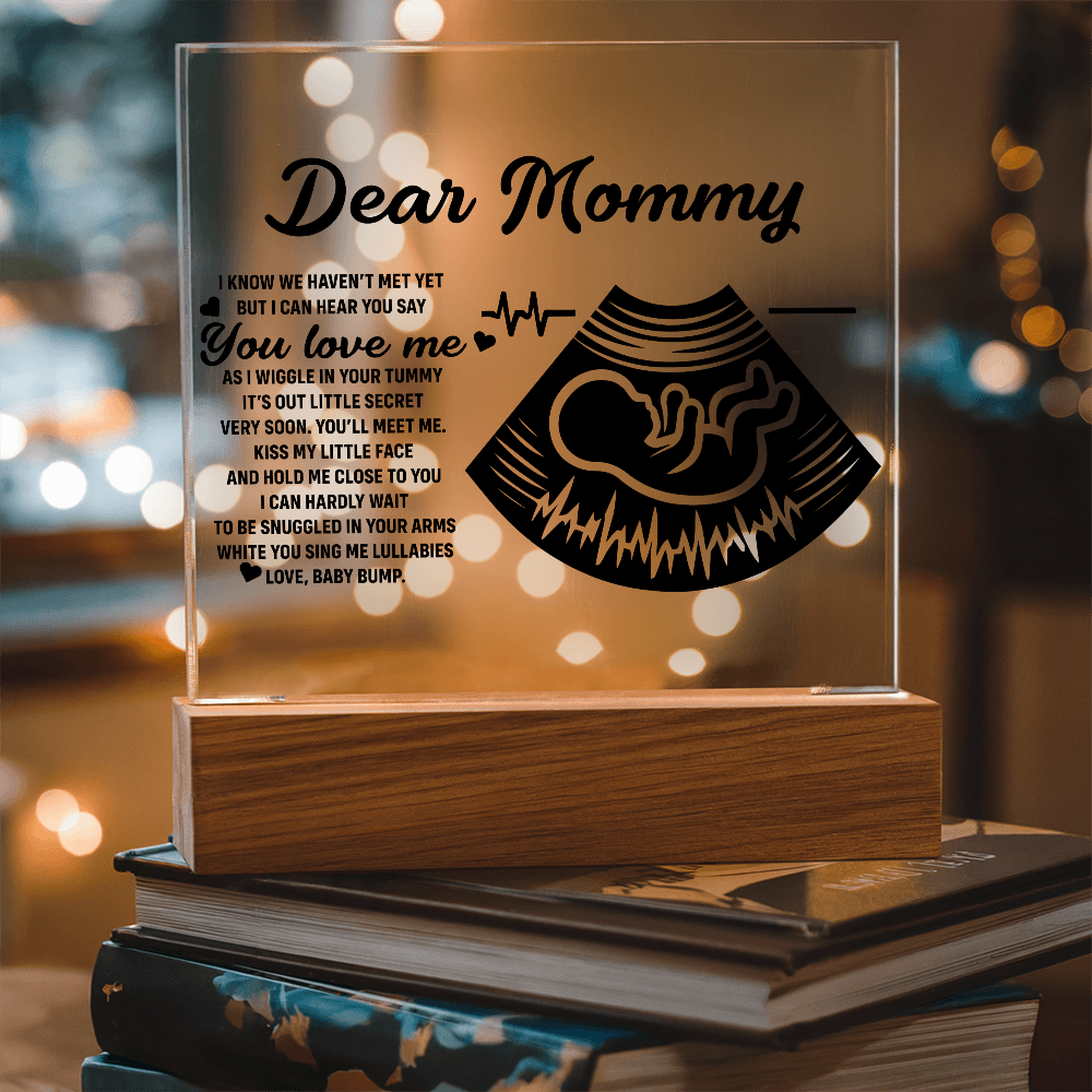 Dear Mommy | Square Acrylic Plaque