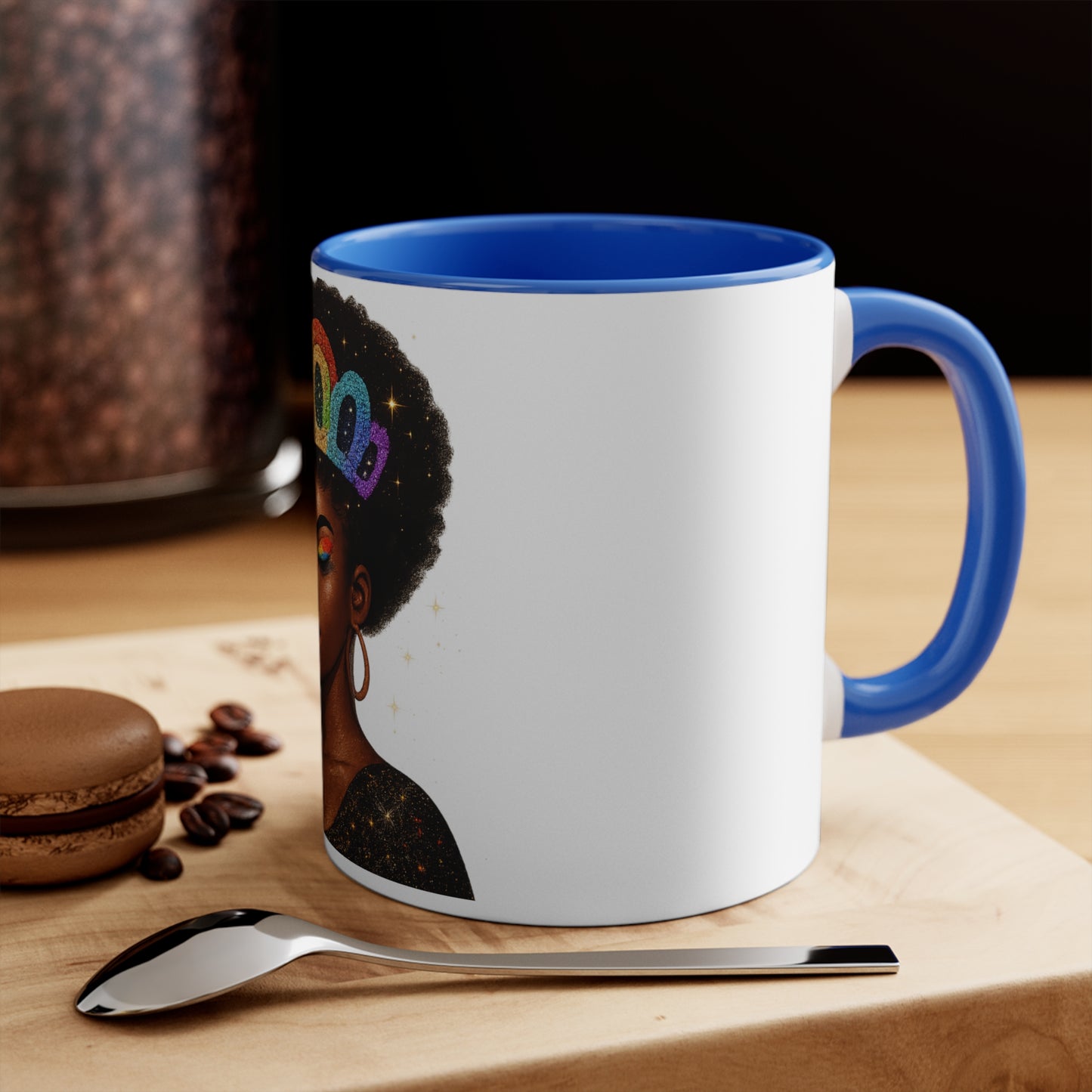 This Is My Thoughts, Colorful Accent Mugs, 11oz