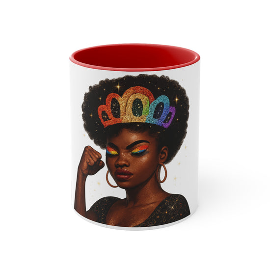 This Is My Thoughts, Colorful Accent Mugs, 11oz