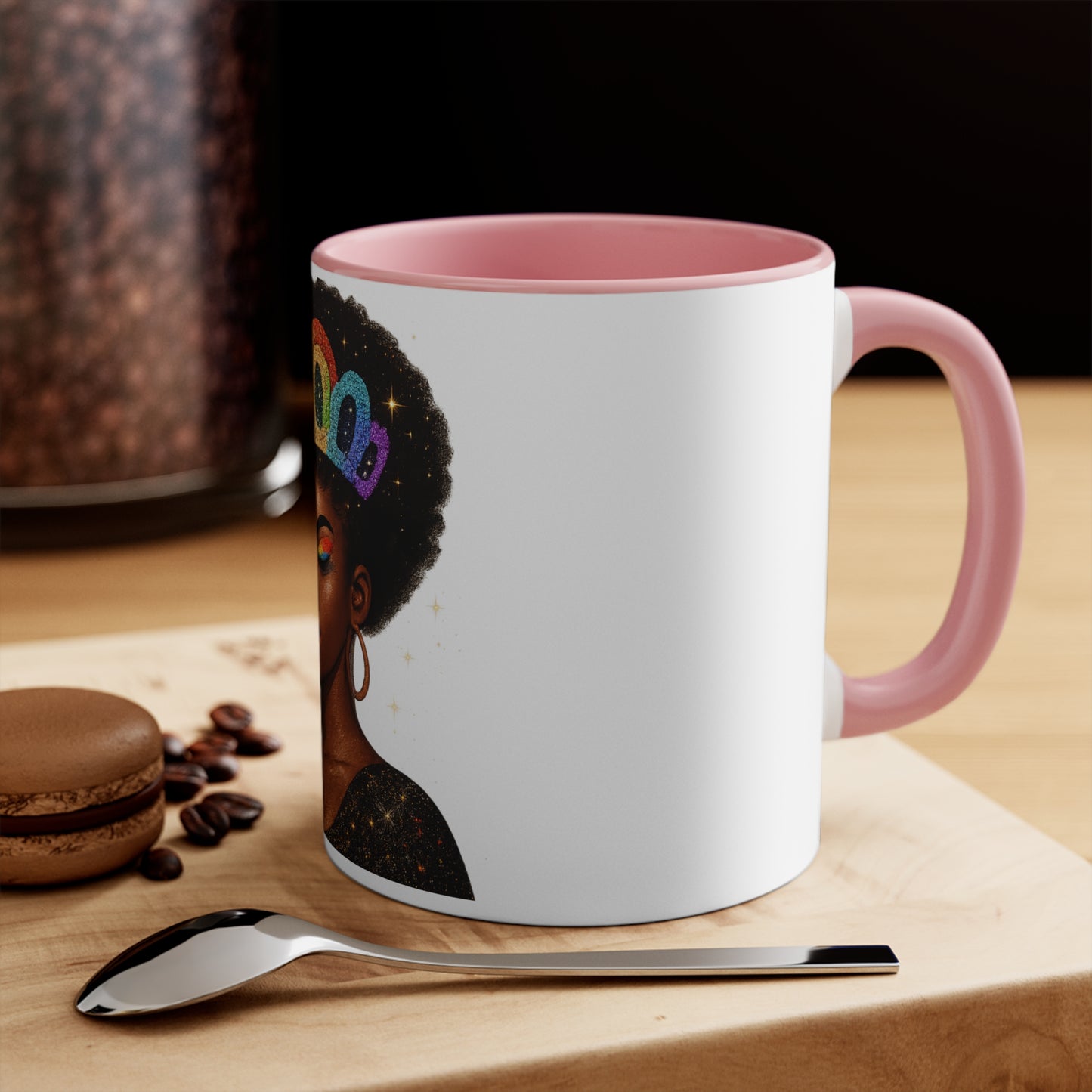 This Is My Thoughts, Colorful Accent Mugs, 11oz