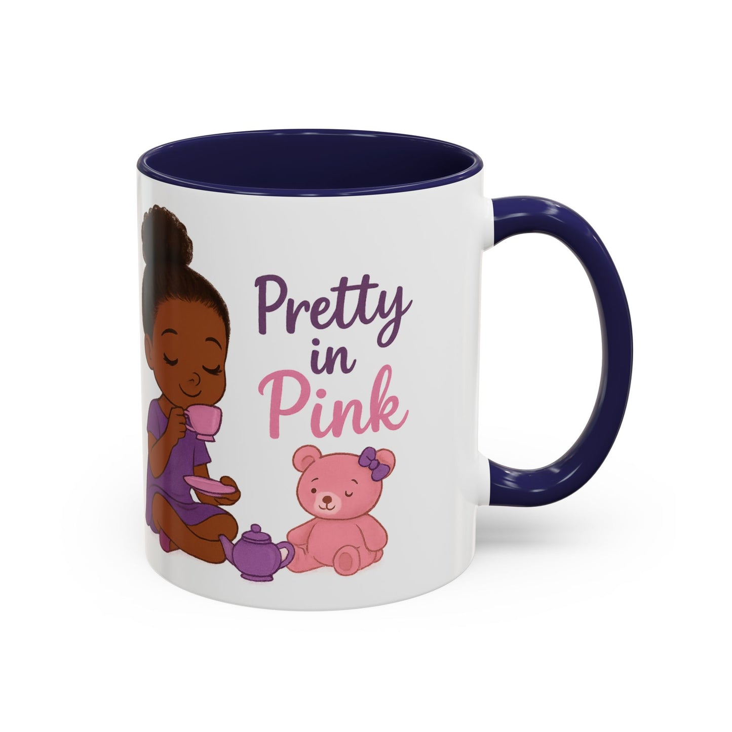 Mug - Girl First Tea Party Accent Coffee Mug (11, 15oz)