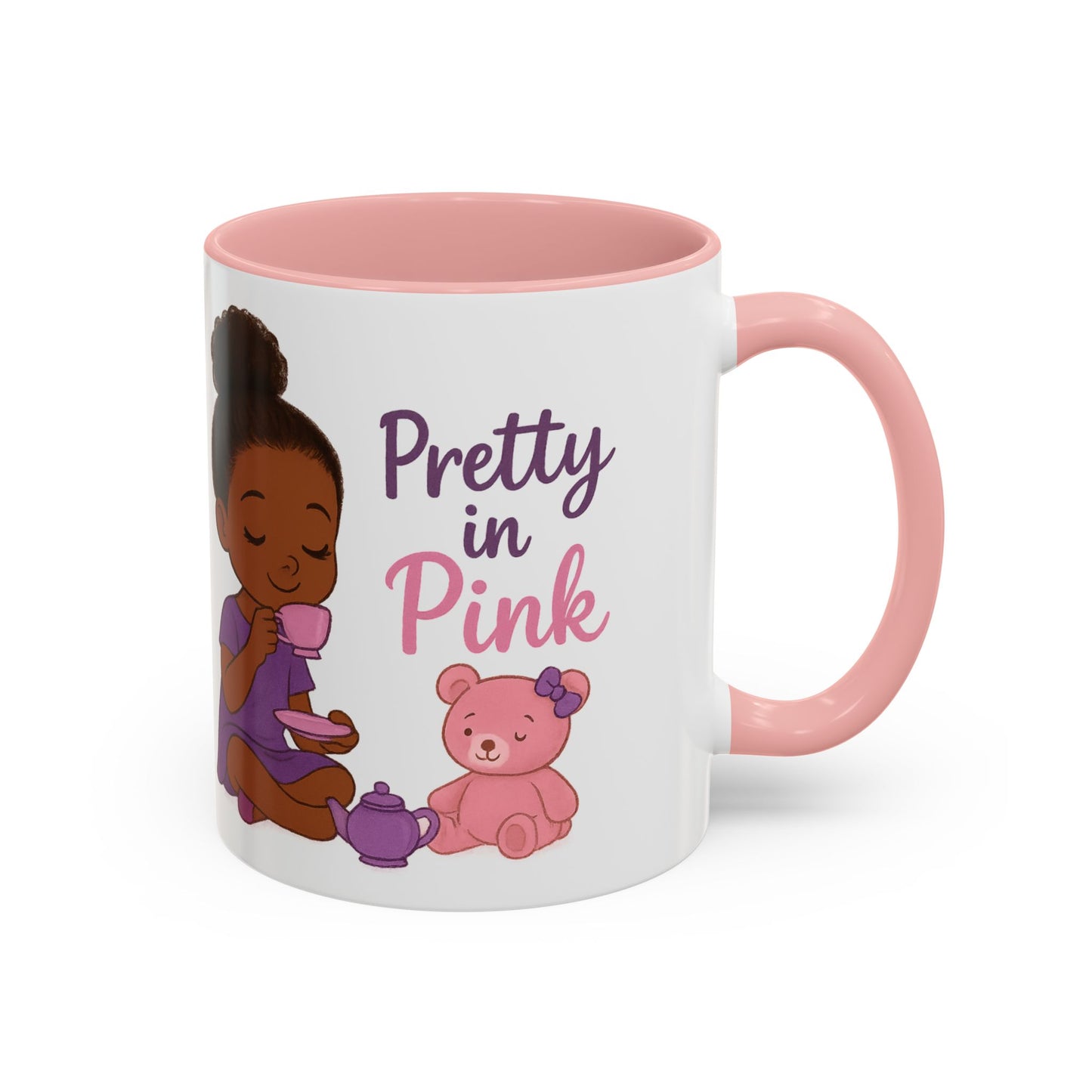 Mug - Girl First Tea Party Accent Coffee Mug (11, 15oz)