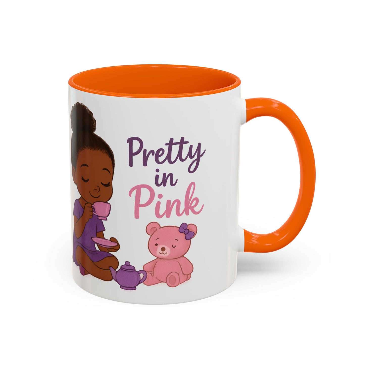 Mug - Girl First Tea Party Accent Coffee Mug (11, 15oz)
