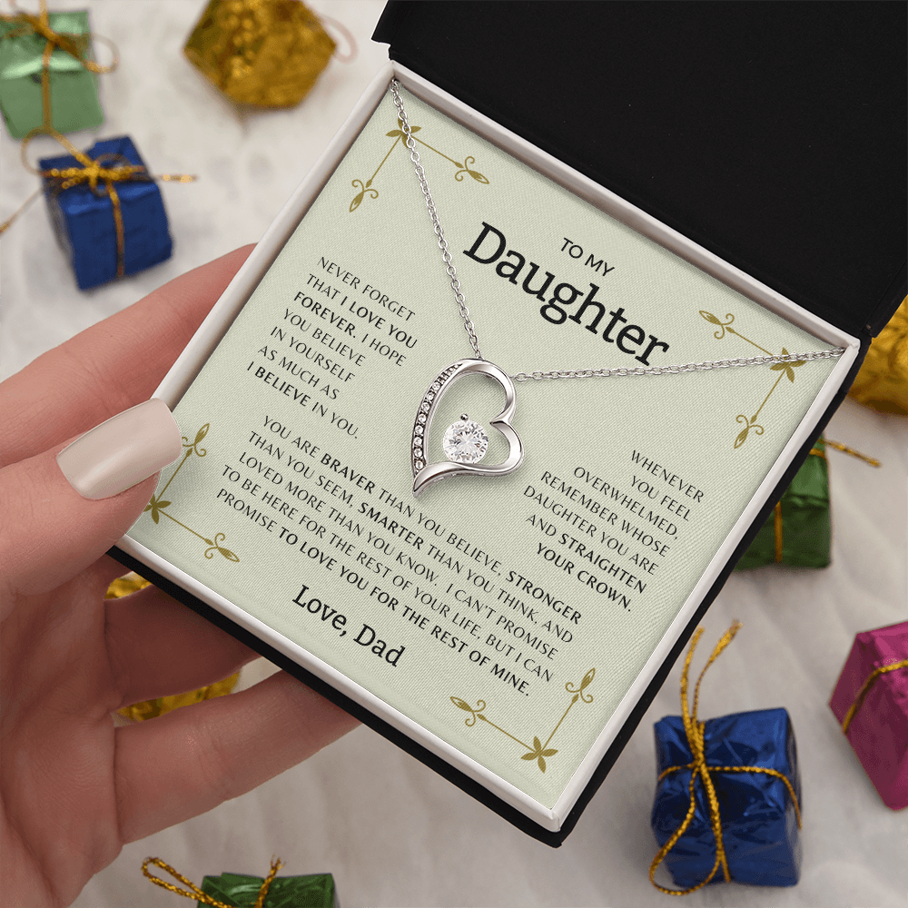 To My Daughter | Forever Love Necklace