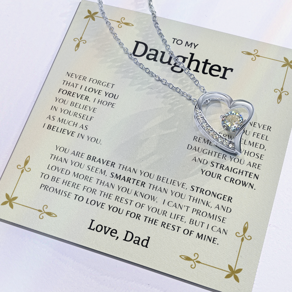 To My Daughter | Forever Love Necklace