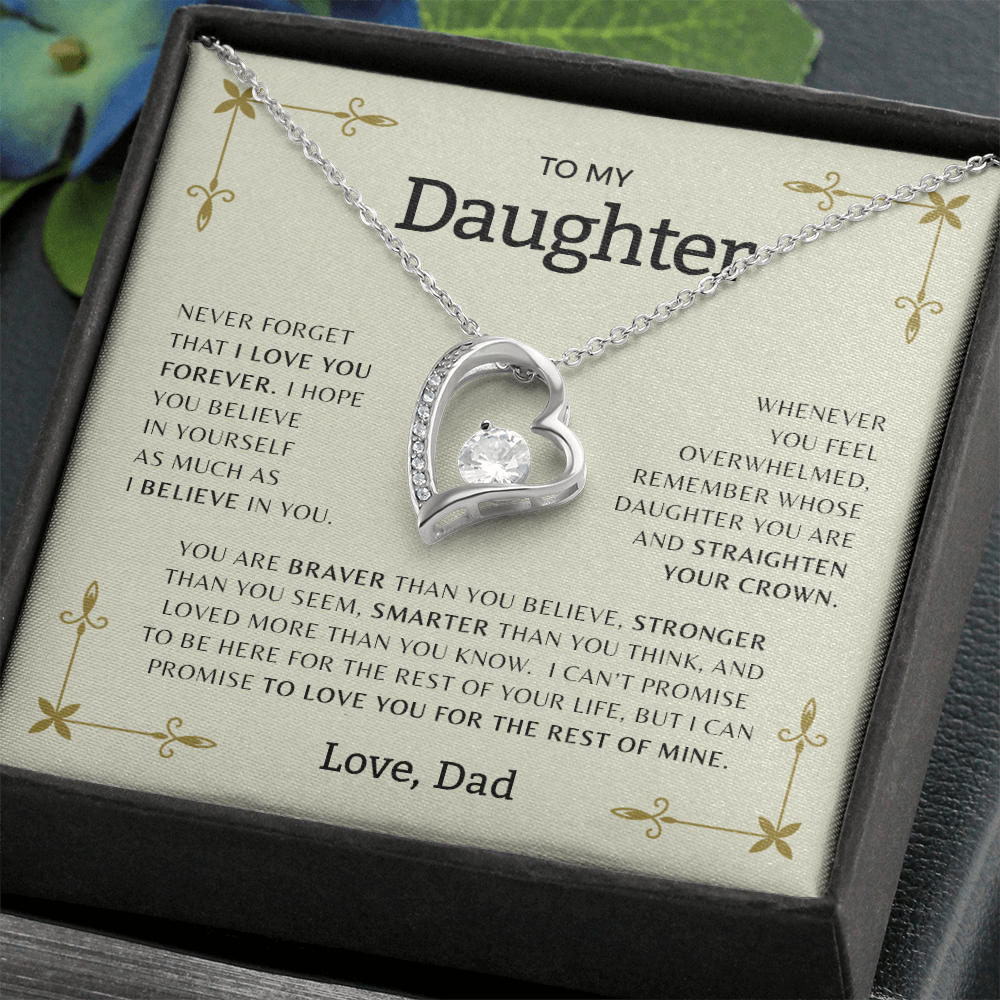To My Daughter | Forever Love Necklace
