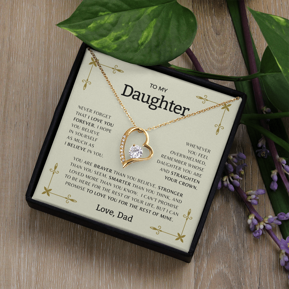 To My Daughter | Forever Love Necklace