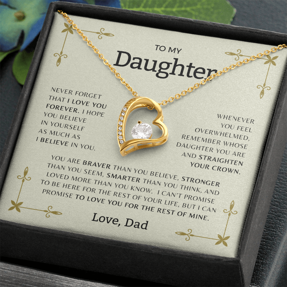 To My Daughter | Forever Love Necklace